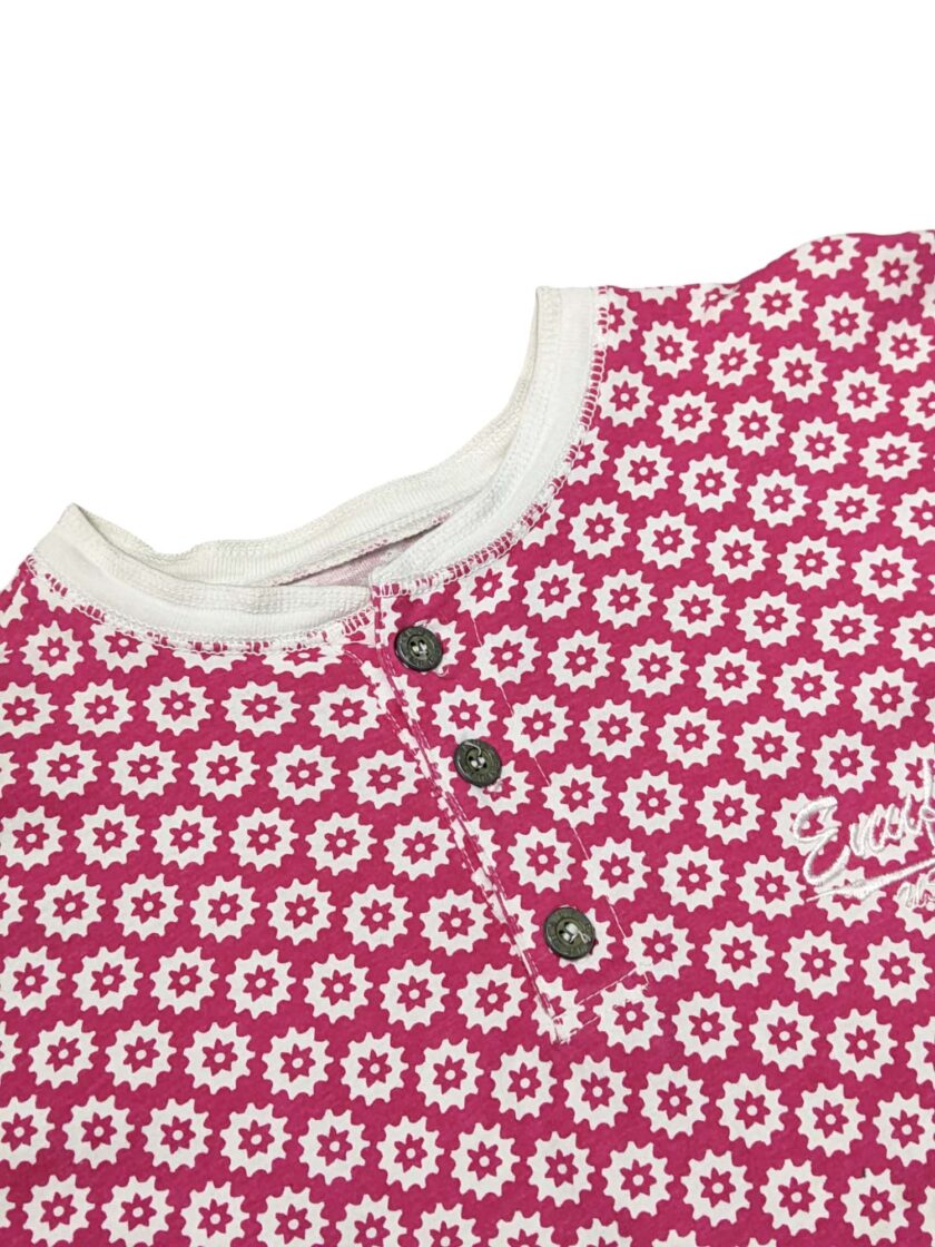 Cute blusa con flores semi crop Talla L - Imagen 2