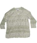 Blusa tipo boho de seda Talla 2XL