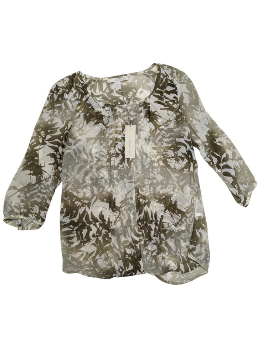 Blusa  de hojas Banana Republic Heritage Talla S