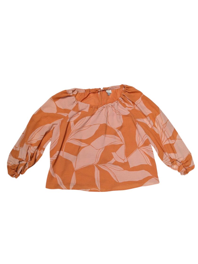 Blusa A New Day print hojas Talla XXL - Imagen 3