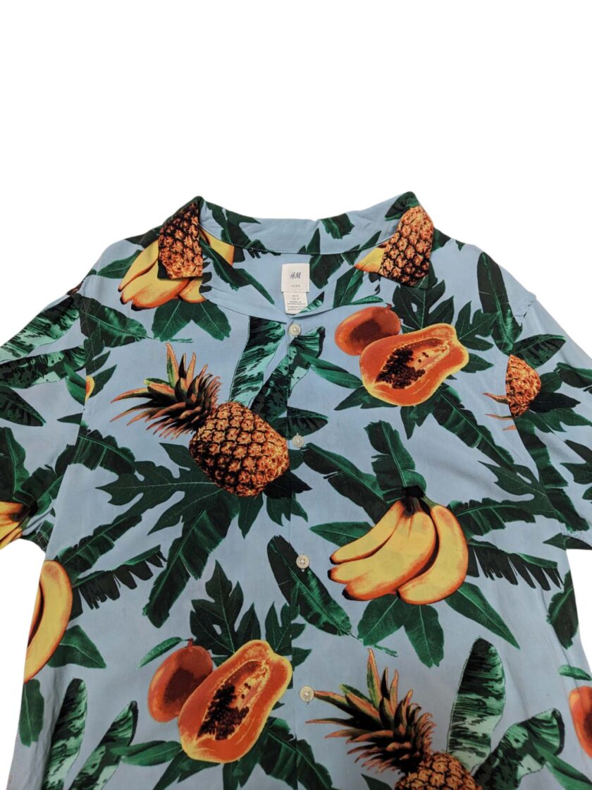 Camisa print tropical Talla M - Imagen 2