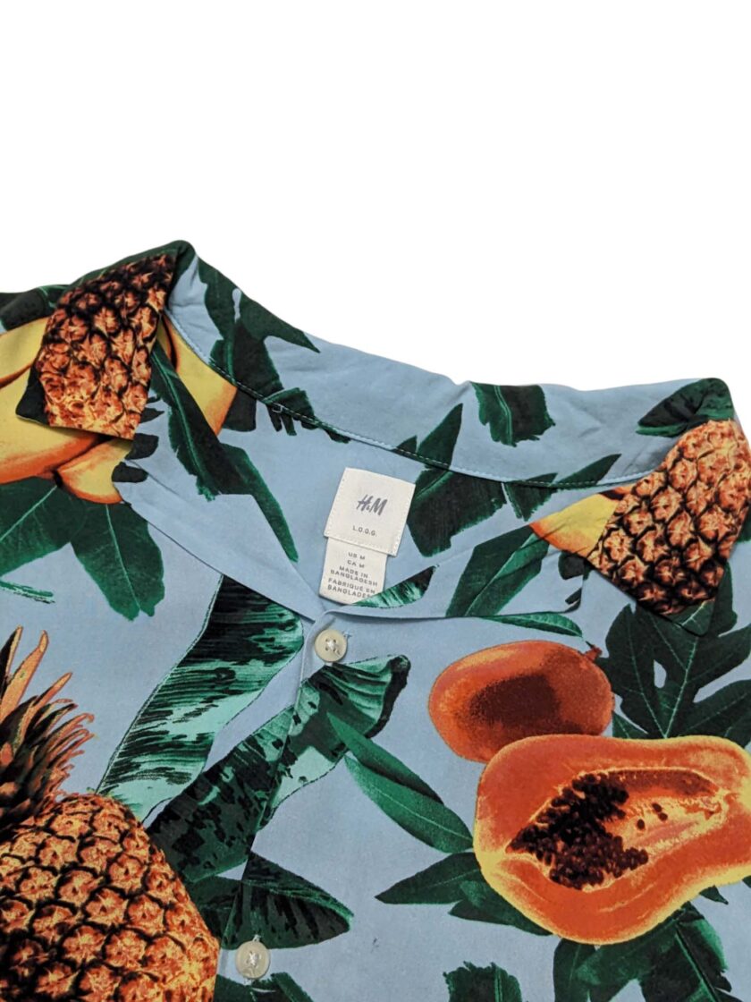 Camisa print tropical Talla M - Imagen 3