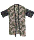 Kimono print hojas Talla L