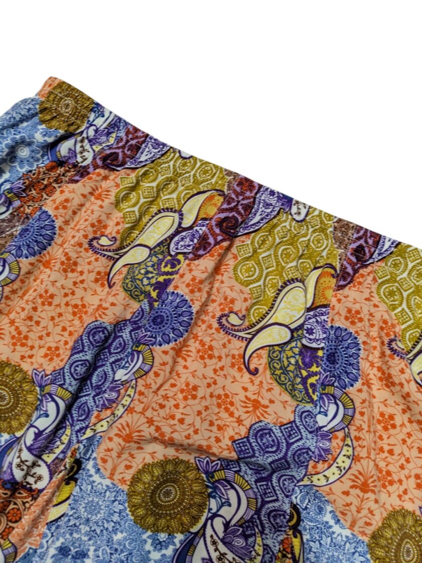 Falda boho print de colores Talla 1X - Imagen 2