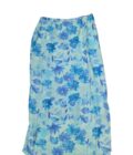 Falda maxi vintage de flores Talla 10 o M