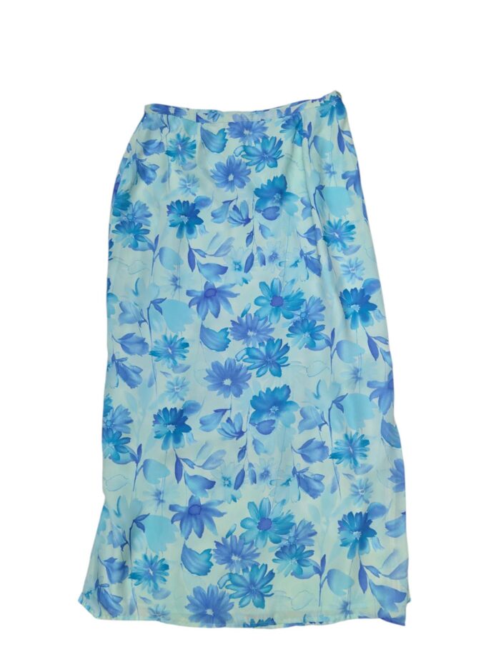 Falda maxi vintage de flores Talla 10 o M
