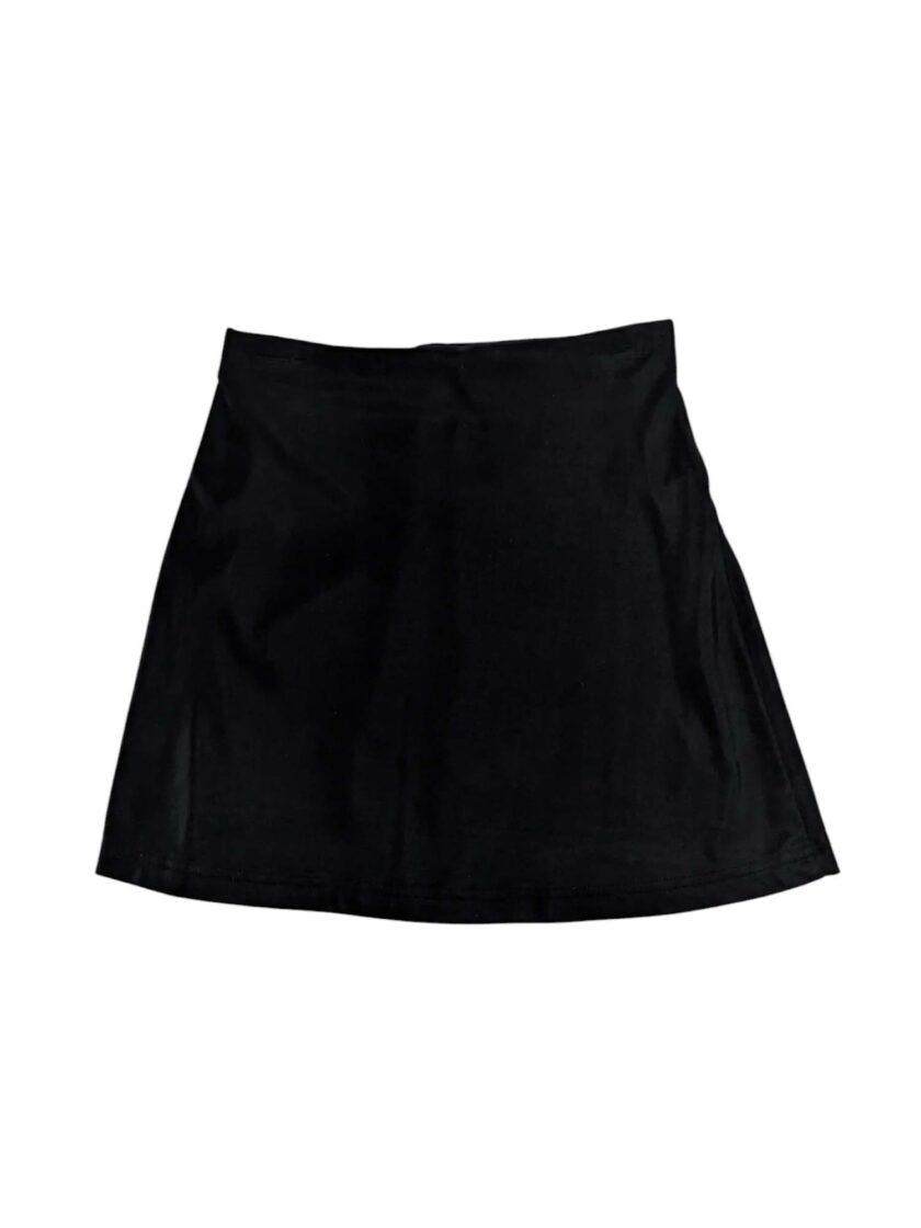 Mini falda negra vintage Talla S