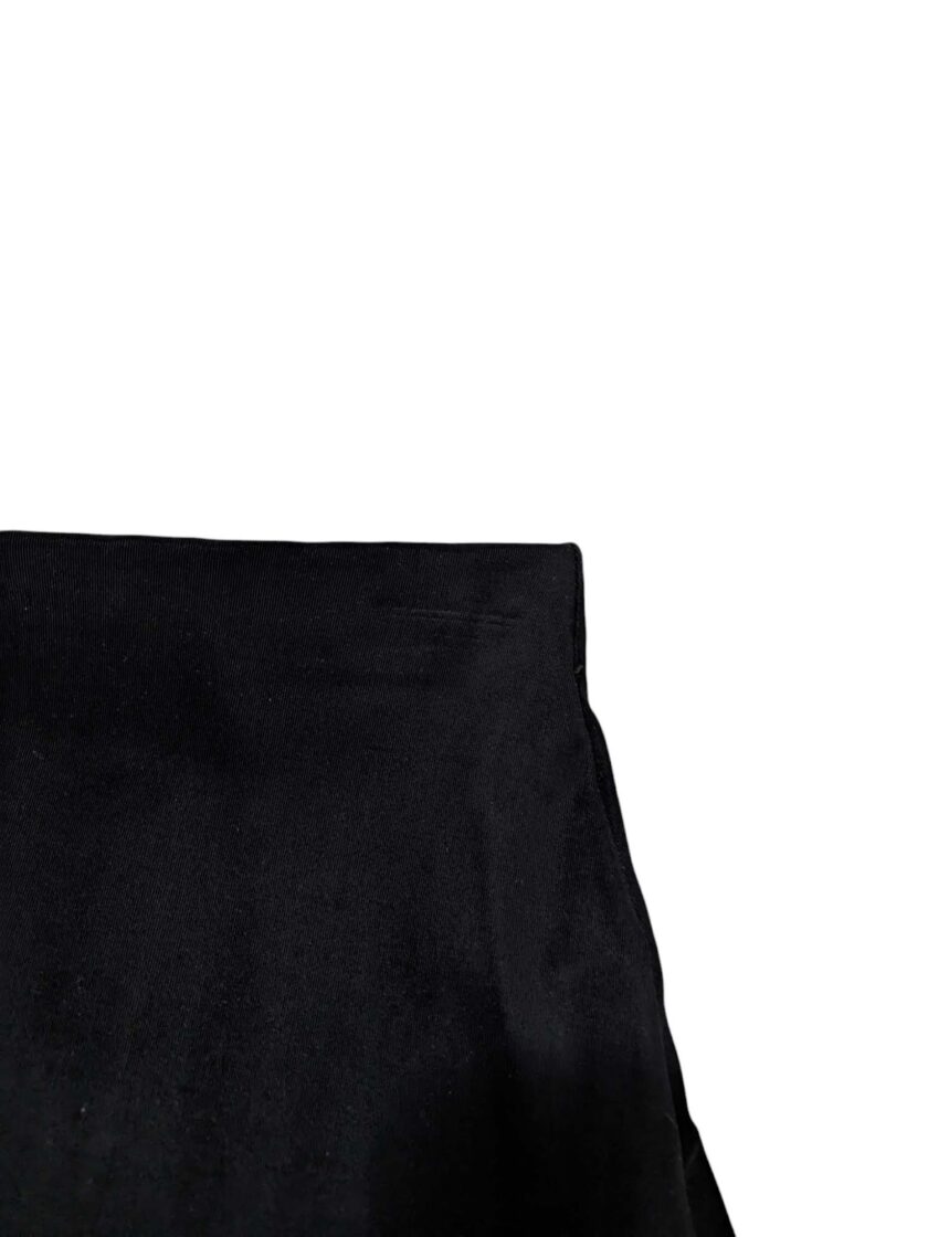 Mini falda negra vintage Talla S - Imagen 3