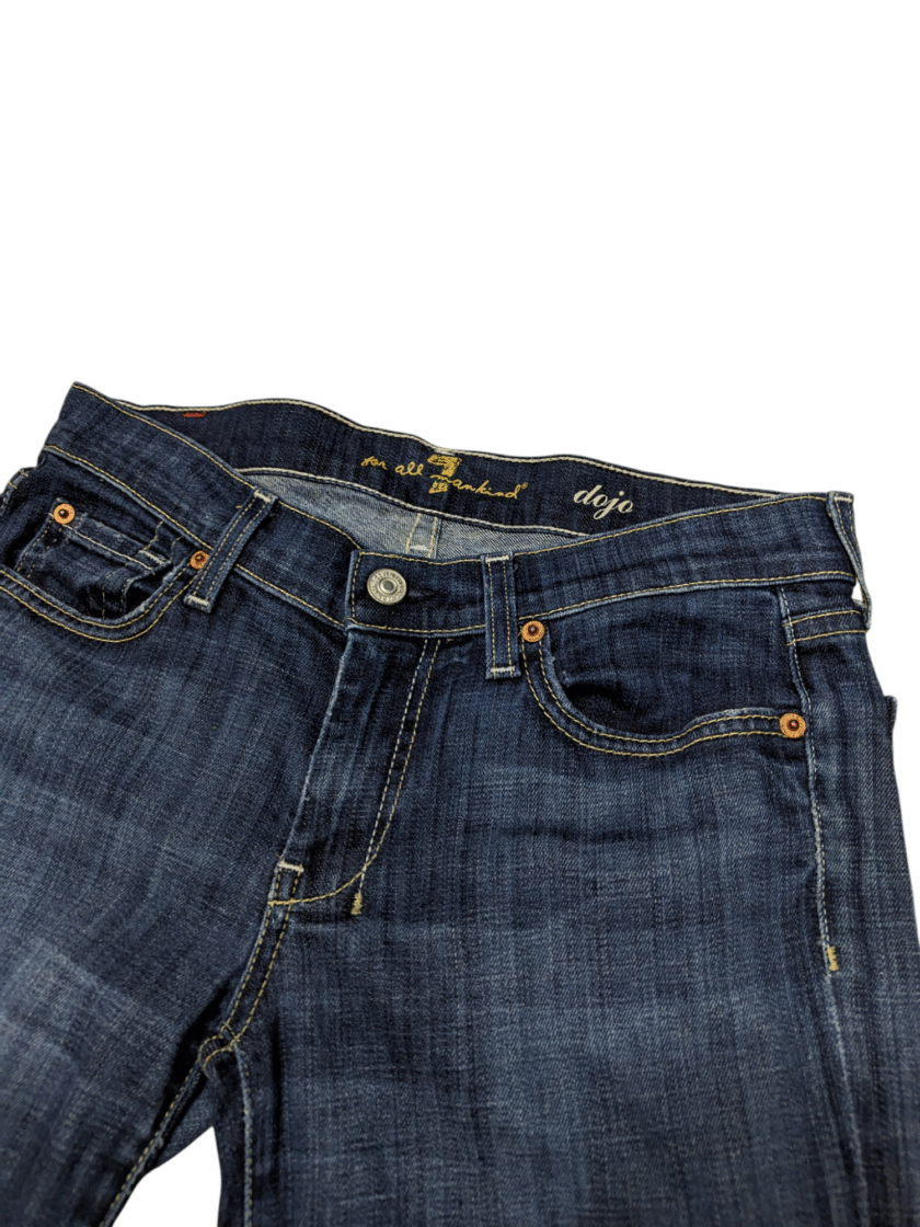 Jeans Y2K midrise 7 For All Mankind Talla 27 - Imagen 3