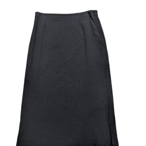 Falda midi negra vintage Talla M