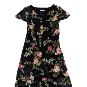 Vestido vintage flores 90s Talla S