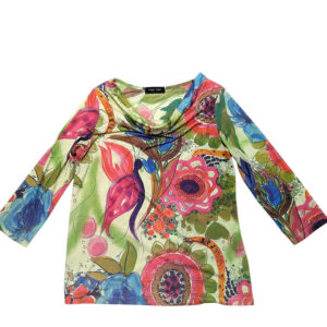 Blusa vintage Y2K stretch Talla L