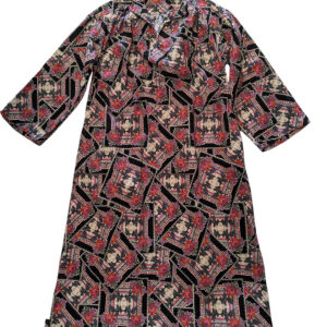 Vestido handmade vintage 1970s Talla L