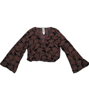 Blusa semicrop boho Talla S