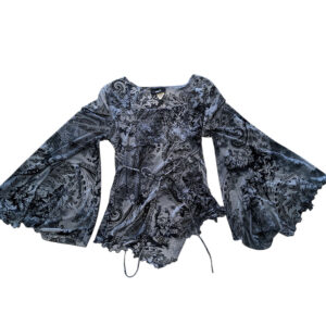 Top super Y2K stretch mangas acampanadas Talla M/L