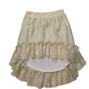 Falda vintage con encaje Talla S