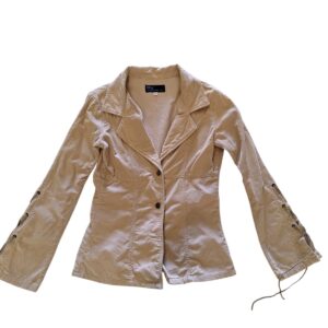 Saquito Y2K de pana mangas acampanadas Talla S