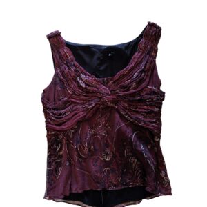 Top Y2K 100% seda Talla M/L