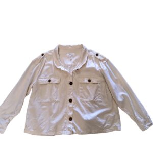 Shirt/jacket ligera lino y viscosa Talla XL