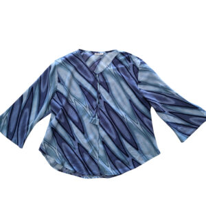 Top Y2K degradado tonos azules Talla M/L